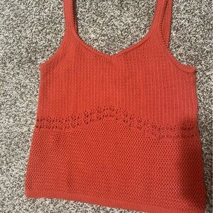 Crochet tank top